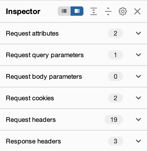 Inspector feature
