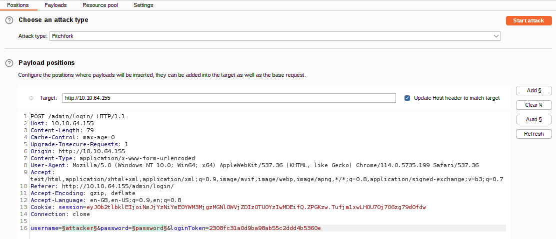 configuring postions